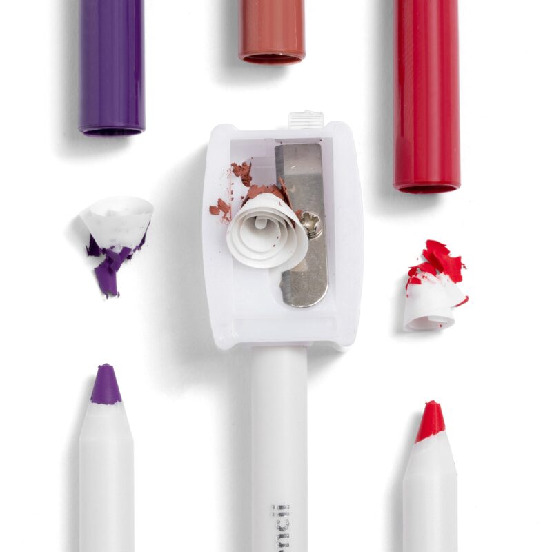 Resteau Pencil Sharpener – Smooth, Clean Cut for Pencils & Crayons